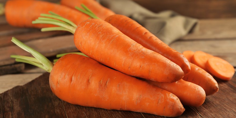 A variety of carrots