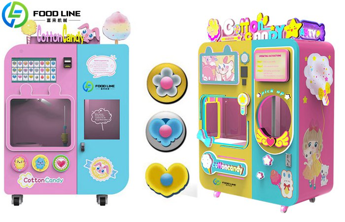 Cotton Candy Vending Machine
