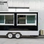Square Food Trailer For Sale