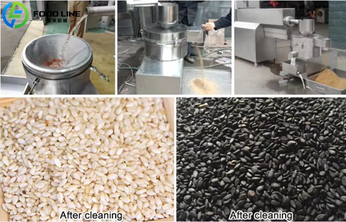 Sesame Bean Wheat Seed Cleaning Machine