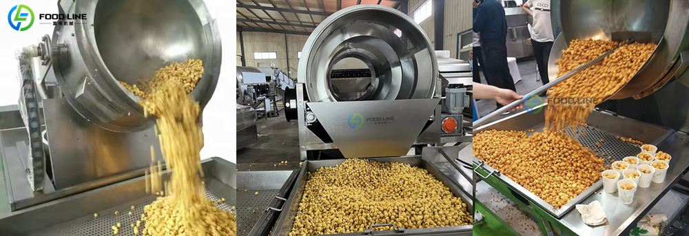 Industrial popcorn popper