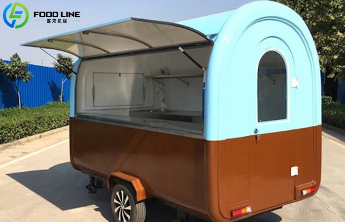 New Small Food Trailer for Sale