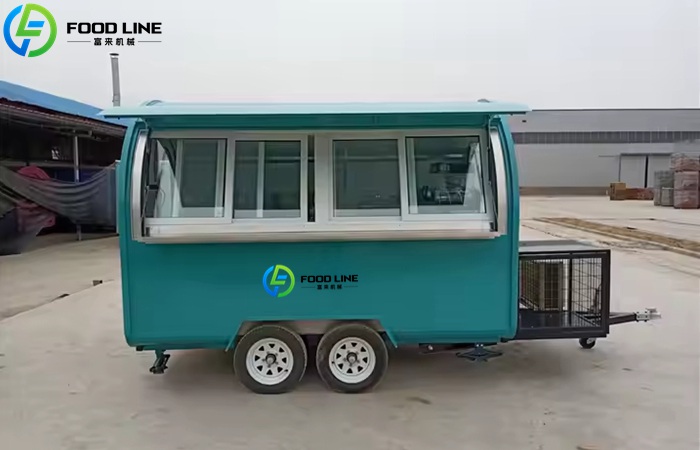 Small Mobile Kitchen Trailer