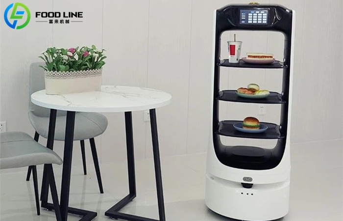 Restaurant delivery robot