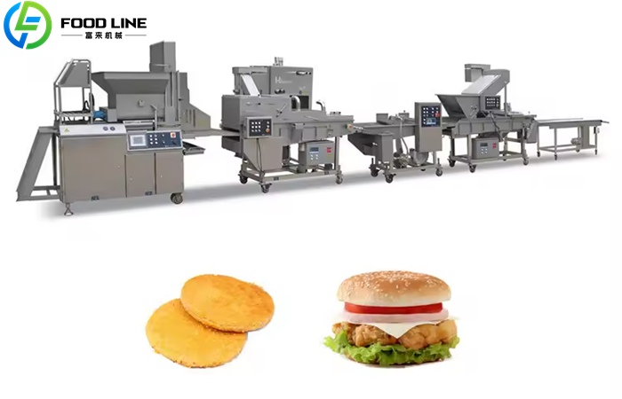 hamburger forming machine
