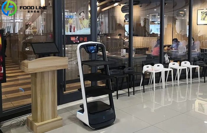 Restaurant Food Delivery Robot