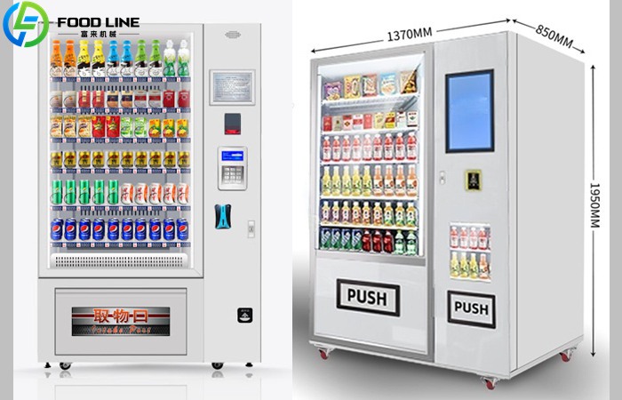 Automatic Beverage Vending Machine 7/24
