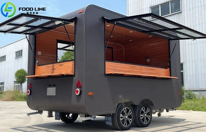 Fully Equipped Food Trailer For Sale