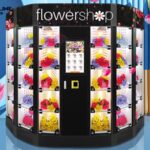 Round Shape Flower Vending Machine Fresh