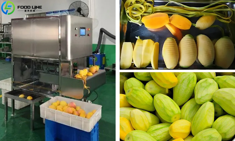 Automatic Mango Peeler  Machine