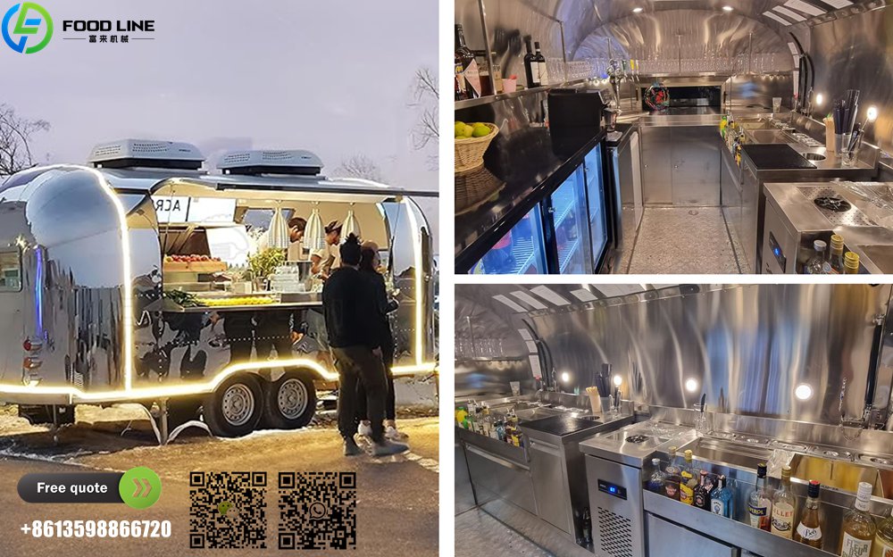 Airstream Food Trailer as a bar