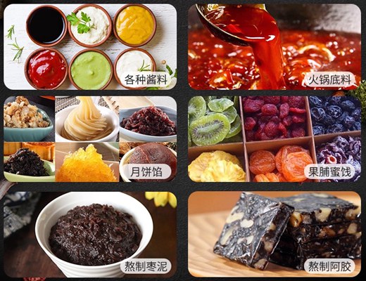 Applications of Cooking Kettle With Mixer