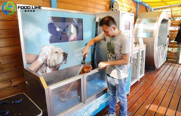 Foodline automatic pet washing machine
