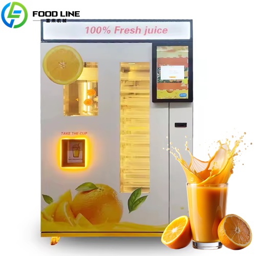 fresh fruit juice vending machine