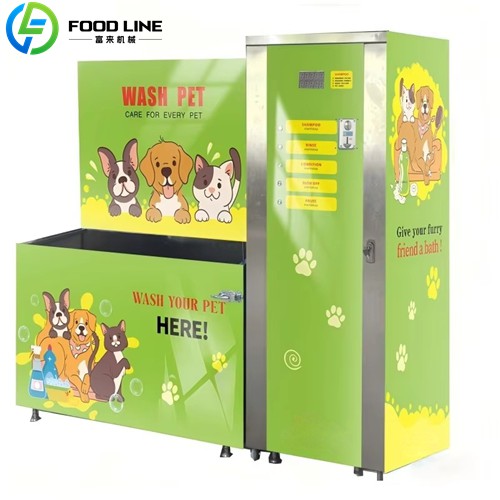 self-service dog wash machine