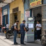Automatic helmet cleaning machine