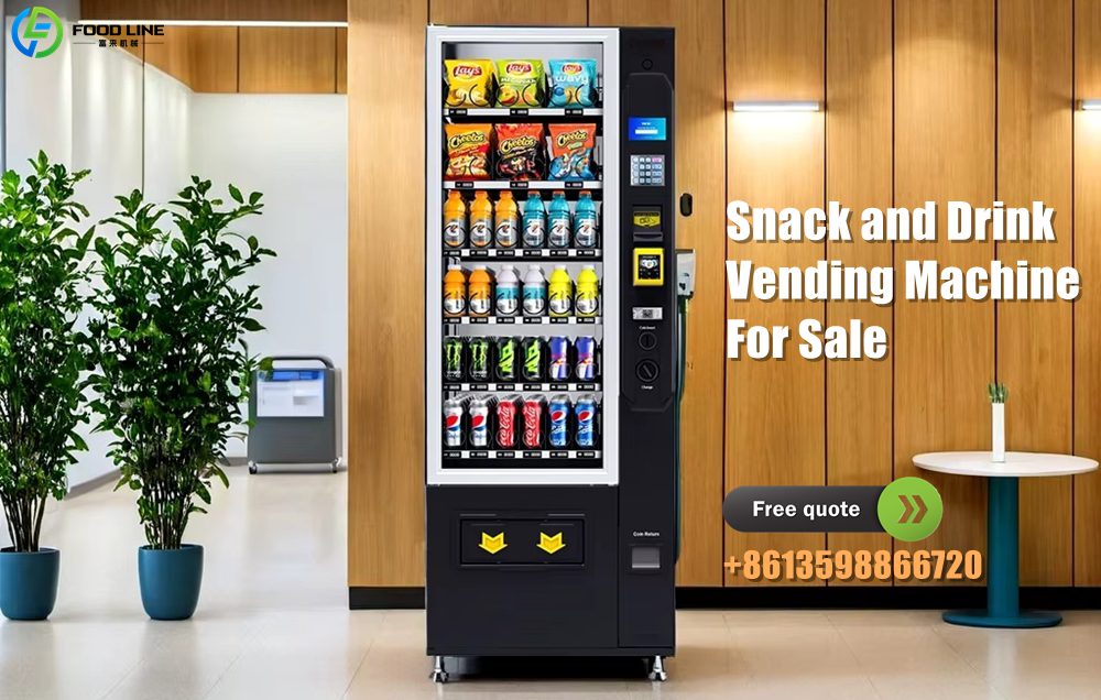 Read more about the article Foodline Exported Snack and Drink Vending Machine to France