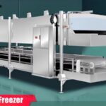 5000 kg/h IQF Tunnel Freezer for Sale Compressor tunnel freezer