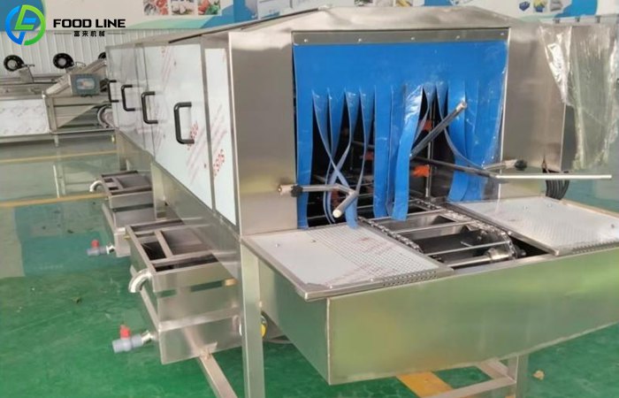 Industrial Crate Washer Machine