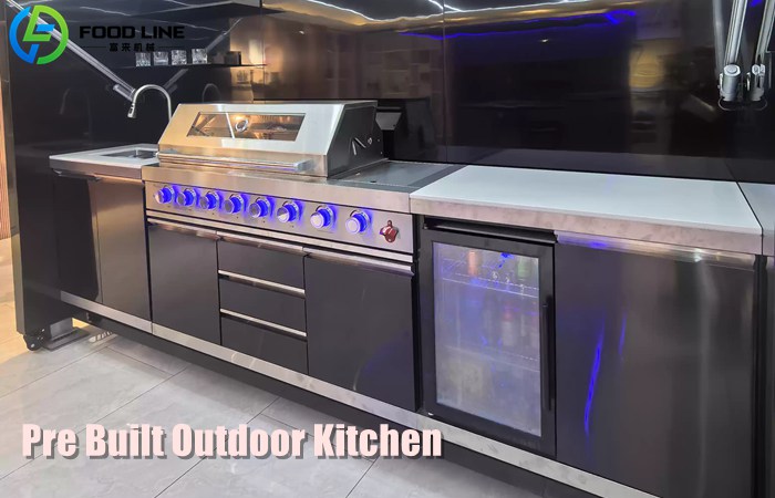 Pre Built Outdoor Kitchen