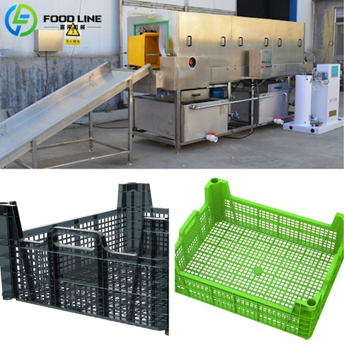 industrial crate washing machine