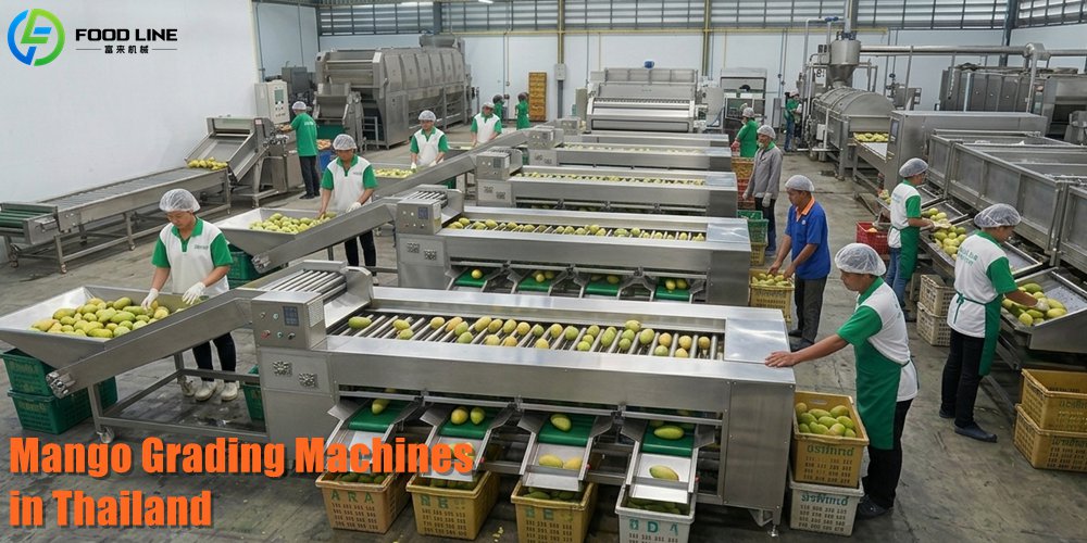You are currently viewing 4 Sets of Mango Grading Machines Exported to Thailand