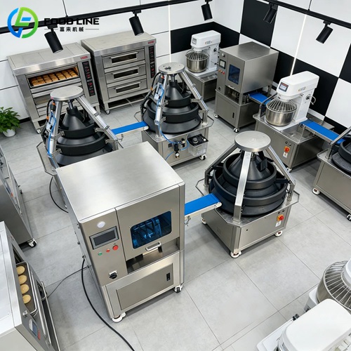 fully automatic industrial bakery line