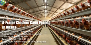 Read more about the article A-Frame Chicken Cage Project in Ghana