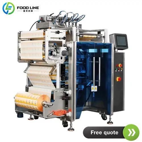 multi-lane powder packaging machine