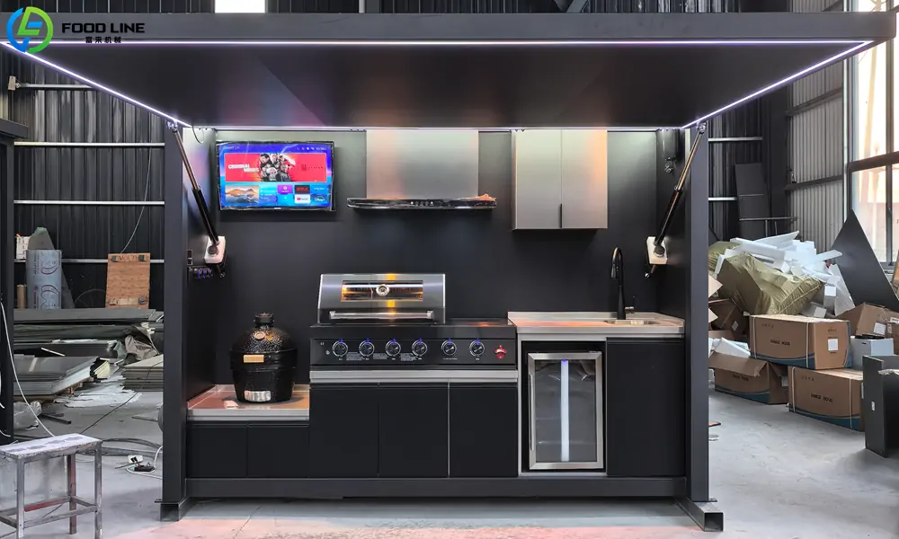 You are currently viewing UK Customer Purchased 3 Portable Outdoor Kitchens from Foodline