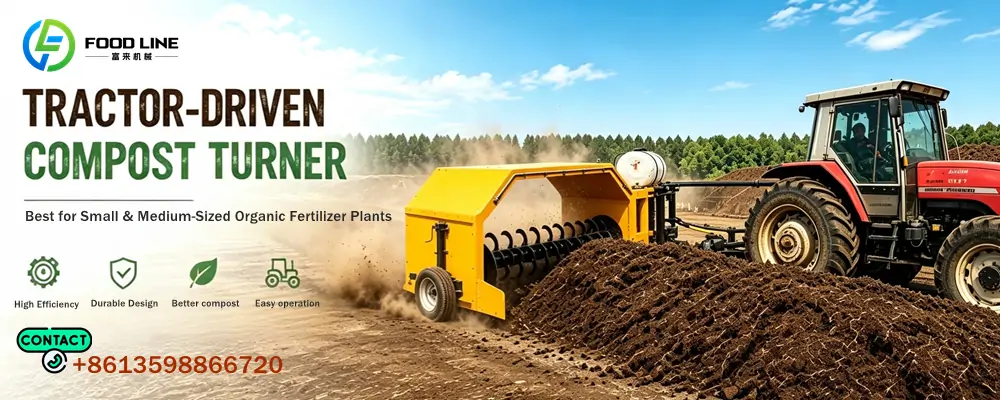 You are currently viewing Tractor Pulled Compost Turner For Sale in Argentina