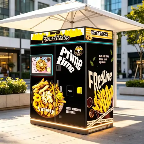 French fry vending machine