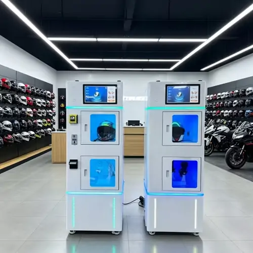 Helmet Cleaning Machine
